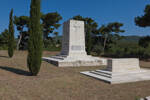 Hill 60 (NZ) Memorial, Hill 60 Cemetery, Turkey - L Black&#39;s name appears on a Memorial Plaque on this War Memorial