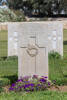   John's gravestone, Ramleh War Cemetery Palestine.