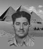 Photographs composited to depict Kahu Kiwi Henare in Egypt where he spent some time while in the NZ Army.