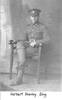 Portrait of Herbert Stanley Sing in uniform.