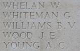 William's name is inscribed on Messines Ridge NZ Memorial to the Missing, West-Flanders, Belgium.