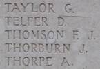 Fraser's name is inscribed on Tyne Cot Memorial to the Missing, Belgium.