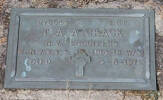 2nd NZEF & 1914-18 War, 27864 Sgt T A A CRACK, NZ Engineers, died 4 June 1972. He is buried in the Taruheru Cemetery, GisborneBlk RSA Plot 662