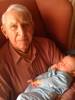 with his great Grandchild (George Hoare) 2011