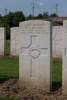 Grave at L&#39;Homme Mort British Cemetery