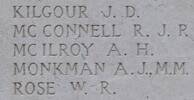 Arthur's name is inscribed on Tyne Cot Memorial to the Missing, Belgium.