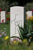 James Cheale's gravestone, Florence War Cemetery, Italy.
