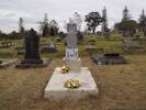 Photographed 19 August 2014,Waikumete Cemetery
Refurbished grave of Robert HISLOP