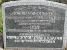 In Loving Memory of S H MacDougall beloved husband of Rhoda MacDougall died June 1938 aged 75 and of his elder son Ian killed in action at Ypres Nov 1917 aged 20 Aye, Leal and True Also Rhoda MacDougall died Sep 1944 aged 76