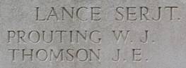 John's name is inscribed on Messines Ridge NZ Memorial to the Missing, West-Flanders, Belgium.