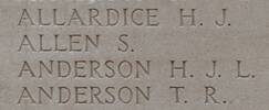 Herbert's name is inscribed on Tyne Cot Memorial to the Missing, Belgium.
