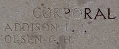 Lancelot's name is on Chunnuk Bair New Zealand Memorial to the Missing, Gallipoli, Turkey.