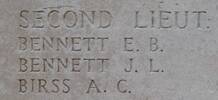 Edwin's name is inscribed on Tyne Cot Memorial to the Missing, Belgium.