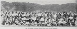 16 Jan 1902 - the &#39;B&#39; squadron, the Auckland section of the 8th New Zealand Contingent at military camp at Trentham, Hutt Valley, Wellington