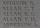 Robert's name is inscribed on Caterpillar Valley NZ Memorial to the Missing, France.