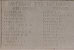 Arthur's name is on Messines Ridge New Zealand Memorial to the Missing, Belgium.