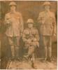 Privates Godfrey Fairlie, Hare Kopua, Albert Forrester, all of Tokomaru Bay of the 2nd NZ Maori Pioneers.  Photo taken in Egypt between Oct 1915-April 1916