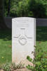 John Carr's Headstone at Hubuterne Military cemetery Pas-de-Calais France. 1. N. 1