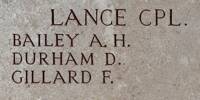 Albert's name is on Chunuk Bair New Zealand Memorial to the Missing, Gallipoli, Turkey.
