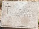 George's gravestone, Plugge's Plateau Cemetery, Gallipoli, Turkey.