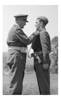 Joe receiving his DSO medal from General Freiburg in early May 1944. Location Volturno, Italy.