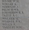 Frederick's name is on Caterpillar Valley New Zealand Memorial to the Missing, Longueval, Somme, France,