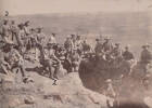 New Zealand soldiers, apparently all non-Māori, relax on a ridge during the SouthAfrican War of 1899–1902. Many Māori were eager to take part in this conflict but were officially discouraged from doing so. However some Māori, including H. R. Vercoe, Arthur Te Wata Gannon, William Pitt and &#39;Tip&#39; Broughton, succeeded in enlisting. All of these men later served in the First World War