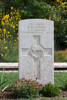 Keith's gravestone, Sangro River War Cemetery, Italy.