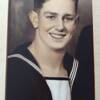 Dad as a young lad, dressed in his navy unifom