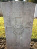 Photo Thomas' grave in Tidworth Military Cemetery, Wiltshire