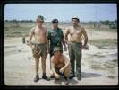 Taken at the camp Dad and his mates - Dad is the one in Uniform