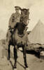 13/5 Trooper Arthur Meredith Leslie Armstrong, 3rd (Auckland) Squadron of the Auckland Mounted Rifles on horse at Zeitoun Camp, 1915. Trooper Armstrong was awarded a Distinguished Conduct Medal on Gallipoli and Mentioned in Dispatches. He was to be a Lieutenant in No 1 Machine Gun Squadron of the New Zealand Mounted Rifles BrigadePeriodWWICountryEgyptLocationZeitoun