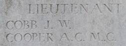 Allen's name is inscribed on Messines Ridge NZ Memorial to the Missing, West-Flanders, Belgium.