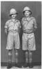 My Mother - Margaret McArthur-Lyons brother with a fellow soldier in Egypt
