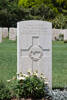 Maurice's gravestone, Sangro River War Cemetery, Italy.