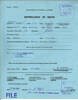 Robert Watson Coubrough WW1 military record page 9 - Notification of Death Cert 1969