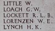 Robert's name is on Chunuk Bair New Zealand Memorial to the Missing, Gallipoli,Turkey.