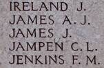 Jack's name is on Chunuk Bair New Zealand Memorial to the Missing, Gallipoli,Turkey.