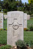 David's gravestone, Sangro River War Cemetery, Italy.