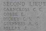 Cyril's name is inscribed on Tyne Cot Memorial to the Missing, Belgium.