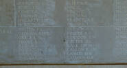 Alamein Memorial, El Alamein War Cemetery, Egypt - Charles Fox&#39;s name appears on this War Memorial