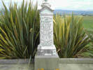 Family headstone in Maheno Cemetery, North Otago