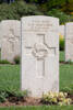 Douglas Maclaine's gravestone, Sangro River War Cemetery, Italy.