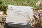 Frederick's gravestone, No 2 Outpost Cemetery, Gallipoli, Turkey.