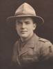 Portrait of 2nd Lieutenant Llewellyn Griffiths taken about 1918 after joining B Coy 1st Battalion (3rd) New Zealand Rifle Brigade
