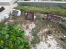 Plaque with 2 other family members at the Uranie Cemetery, Papeete, Tahiti, level 2