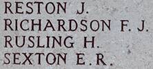 Edward's name is on Chunuk Bair New Zealand Memorial to the Missing, Gallipoli,Turkey.