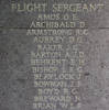Noel's name is inscribed inside Runnymede Memorial