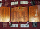 Tikitiki-Church War Memorial - 20874 P Arapeta&#39;s name appears on this War Memorial (WWI Those that died in NZ &amp; Aust)