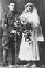 Married in 1917, had been seriously wounded at Gallipoli
